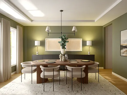 Dining Room · Contemporary designed by Danielle