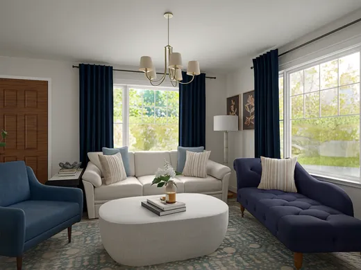 Living Room · Parisian Modern designed by Florencia