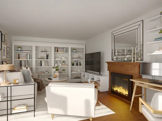 Reading Room · Transitional designed by Florencia