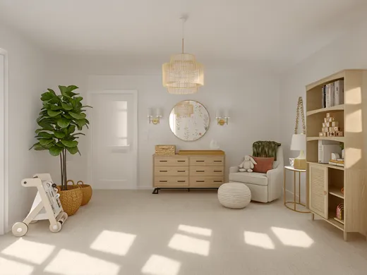 Nursery designed by Claire