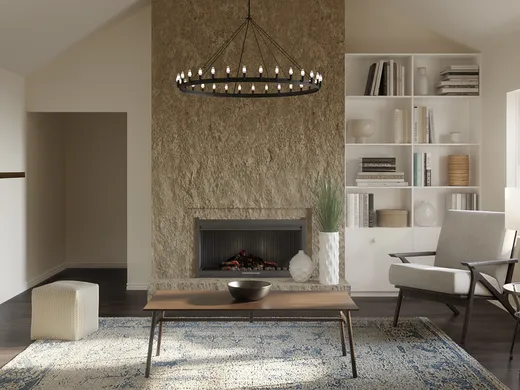 Living Room · Traditional designed by Haley