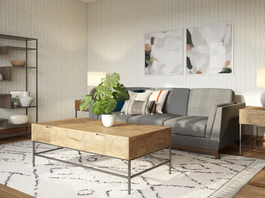 Living Room · Eclectic designed by Ana