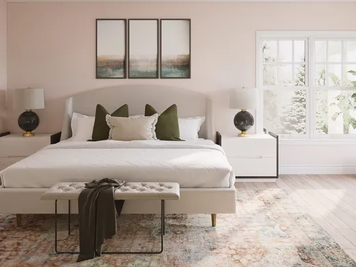 Bedroom designed by Pranali
