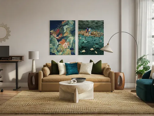 Living Room · Contemporary designed by Amanda