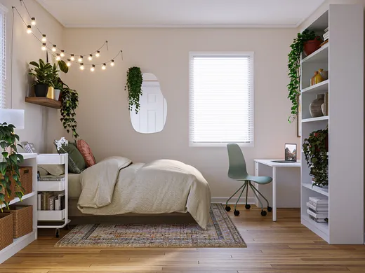 Bedroom designed by Christina