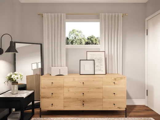 Bedroom · Farmhouse designed by Mariel