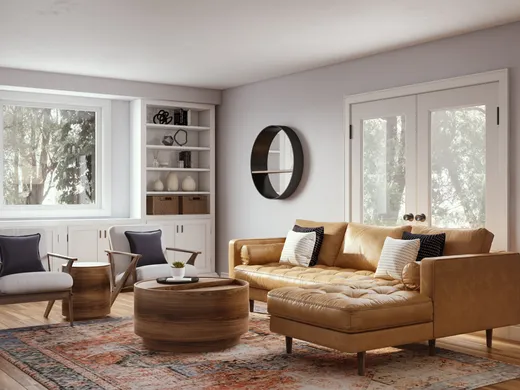 Living Room · Eclectic designed by Jacqueline