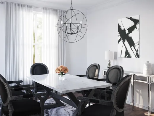 Dining Room · Contemporary designed by Xiaoxiao
