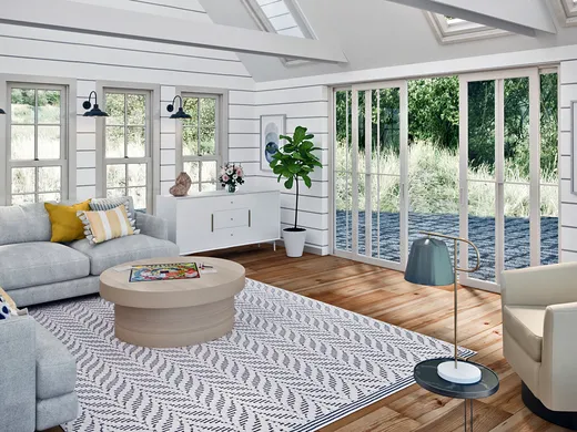 Living Room · Coastal designed by Ariadna