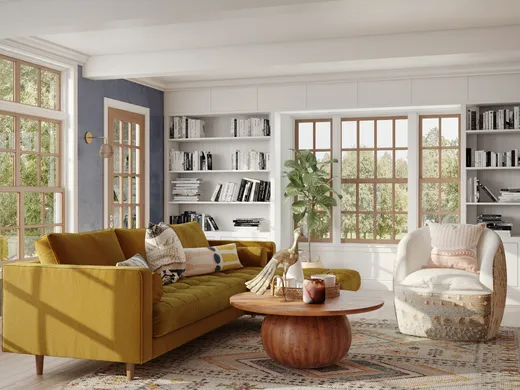 Living Room · Eclectic designed by Sarice