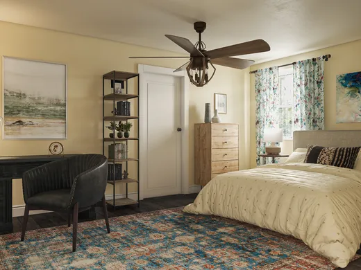 Bedroom · Industrial designed by Julia