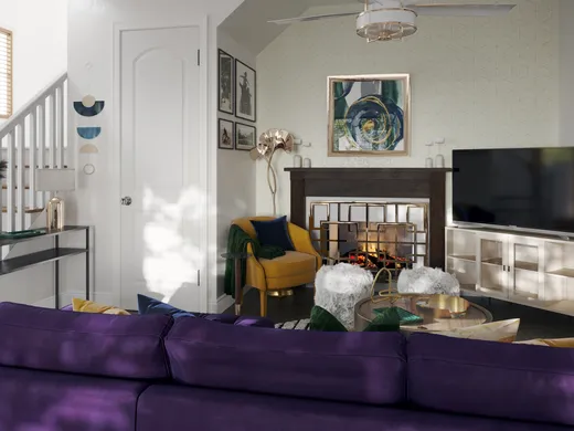 Living Room designed by Sharon