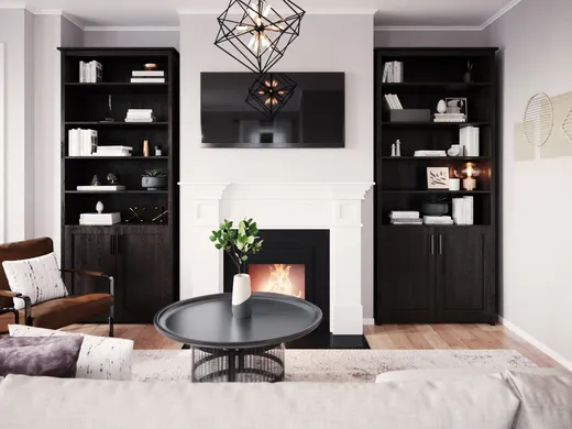 Living Room · Contemporary designed by Danielle