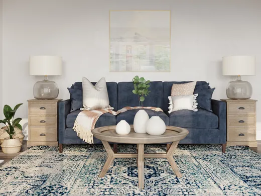 Living Room · Farmhouse designed by Sarah