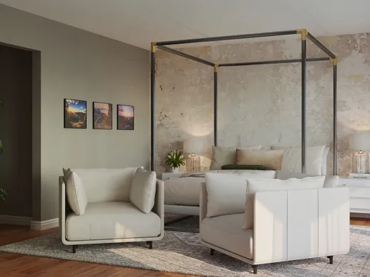 Bedroom · Contemporary designed by Stephanie