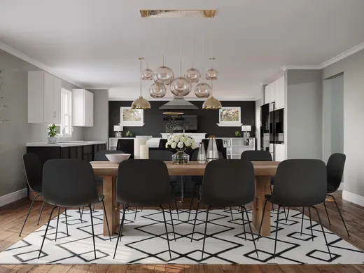 Dining Room · Modern designed by Veema