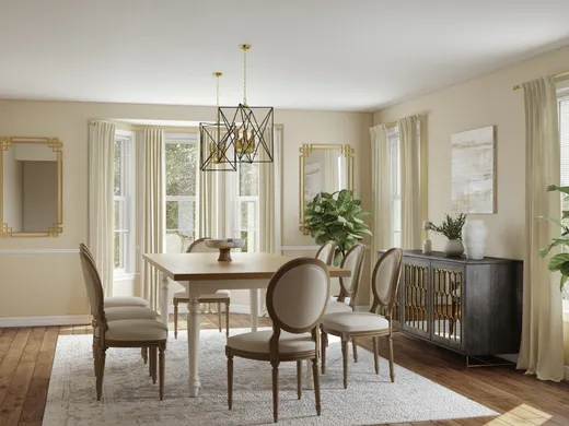 Dining Room · Contemporary designed by Stephanie