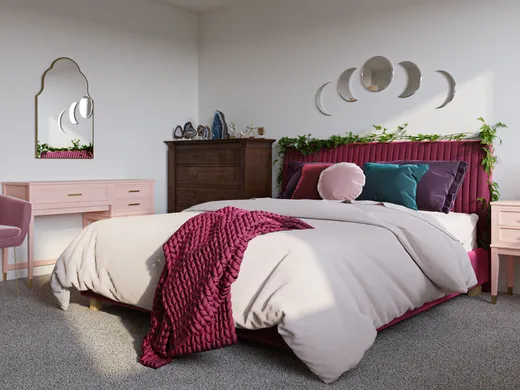 Bedroom designed by Isadora