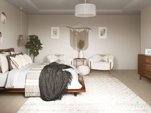 Bedroom · Bohemian designed by Hayley