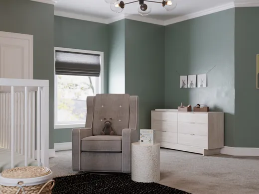 Nursery · Contemporary designed by Krysta