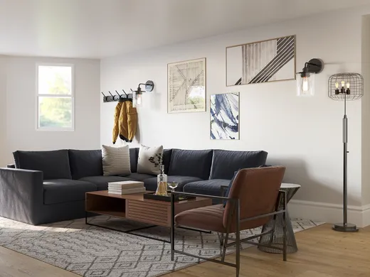 Living Room · Industrial designed by Kaylee
