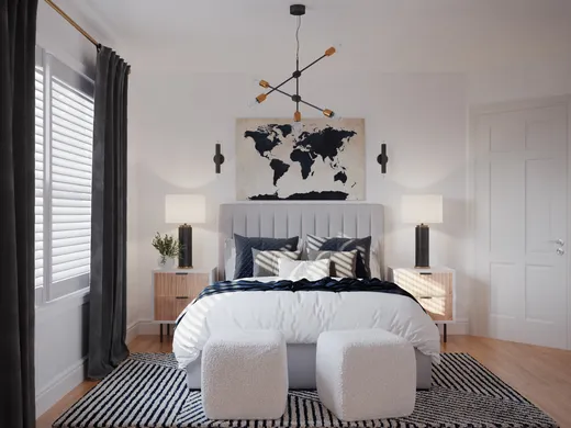 Bedroom · Bohemian designed by Maria