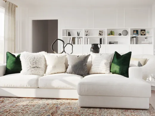 Living Room · Contemporary designed by Ghianella