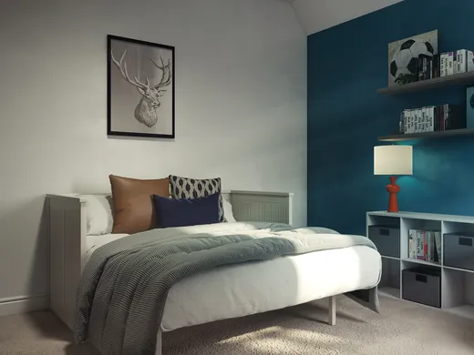 Bedroom · Eclectic designed by Nicole