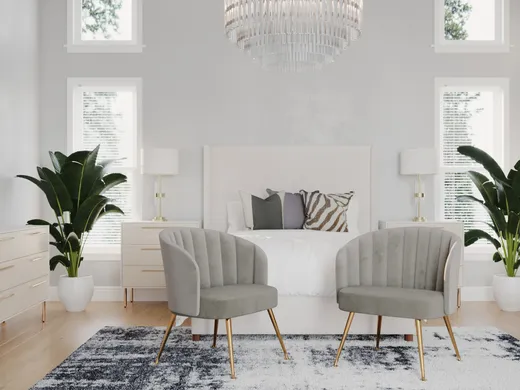 Bedroom designed by Lauren