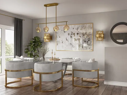 Living Room · Contemporary designed by Melisa
