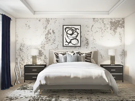 Bedroom · Contemporary designed by Stephanie
