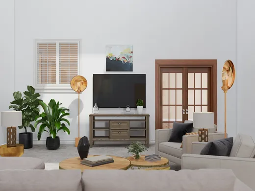 Living Room designed by Justin