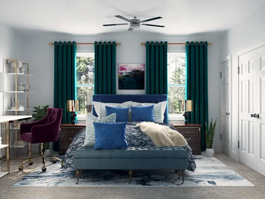 Bedroom · Glam designed by Ashlyn