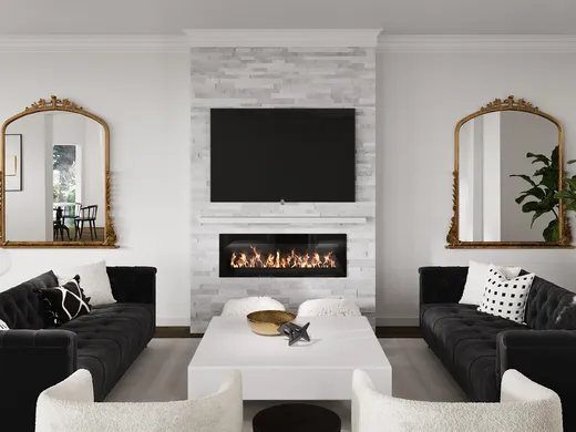 Living Room · Modern designed by Erica