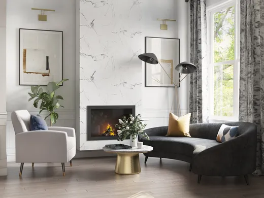 Living Room · Contemporary designed by Ashanti