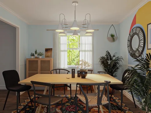 Dining Room · Eclectic designed by Catrina
