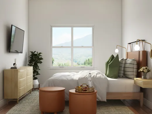 Bedroom designed by Miranda