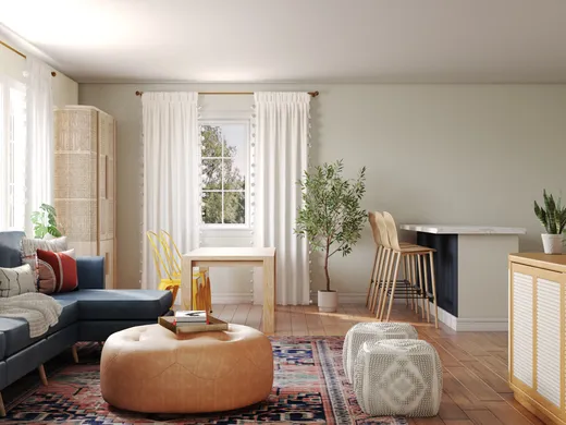 Living Room · Bohemian designed by Gabrielle