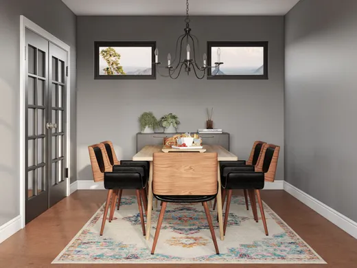 Dining Room · Midcentury Modern designed by Shaun