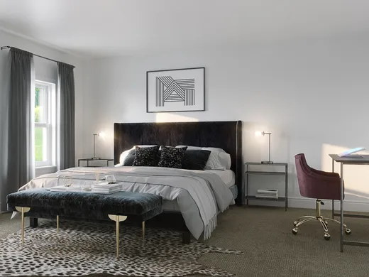 Living Room · Glam designed by Luana