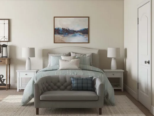 Bedroom · Eclectic designed by Karen