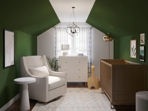 Nursery designed by Sarah