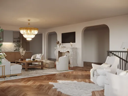 Living Room · Contemporary designed by Melisa