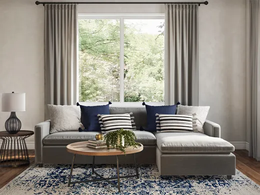 Living Room · Coastal designed by Carly