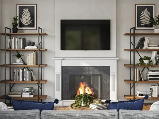 Living Room · Coastal designed by Carly