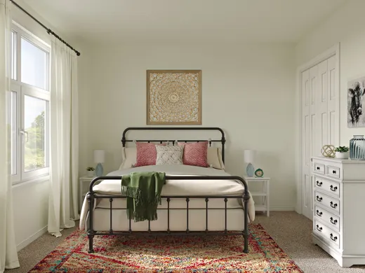 Bedroom · Farmhouse designed by Mikaela