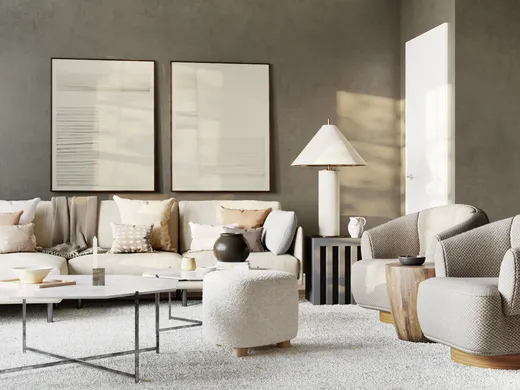 Living Room · Contemporary designed by Adan