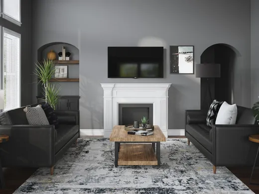 Living Room · Industrial designed by Priscila
