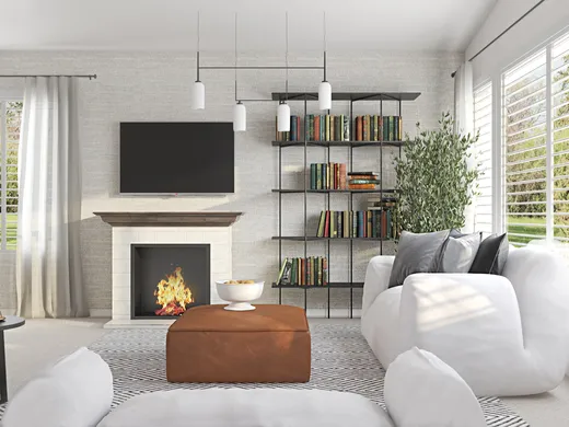 Living Room · Modern designed by Sawyer