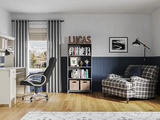 Bedroom · Farmhouse designed by Carla